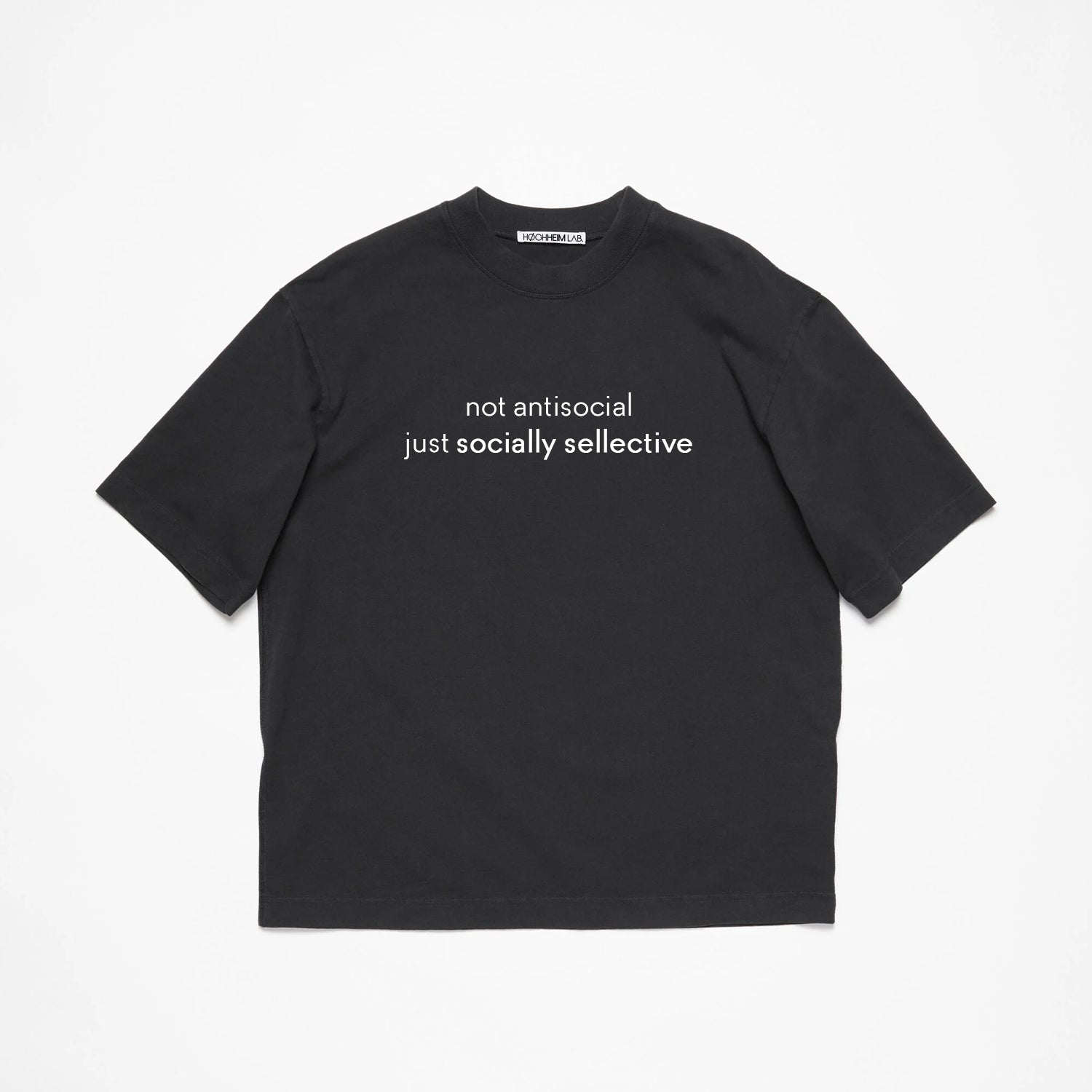 SOCIALLY SELLECTIVE, Oversize Unisex Tee | ÖN SİPARİŞ