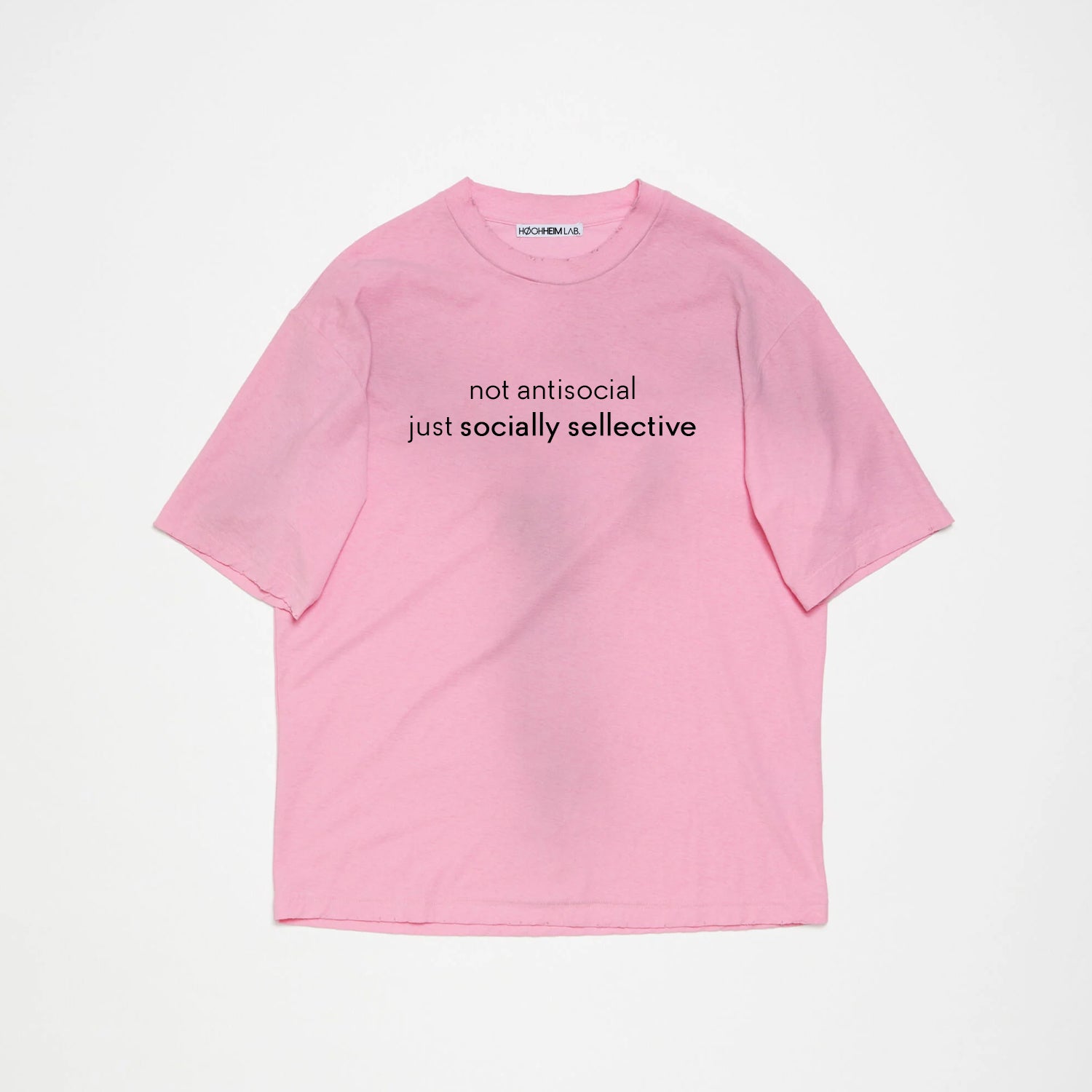 SOCIALLY SELLECTIVE, Oversize Unisex Tee | ÖN SİPARİŞ