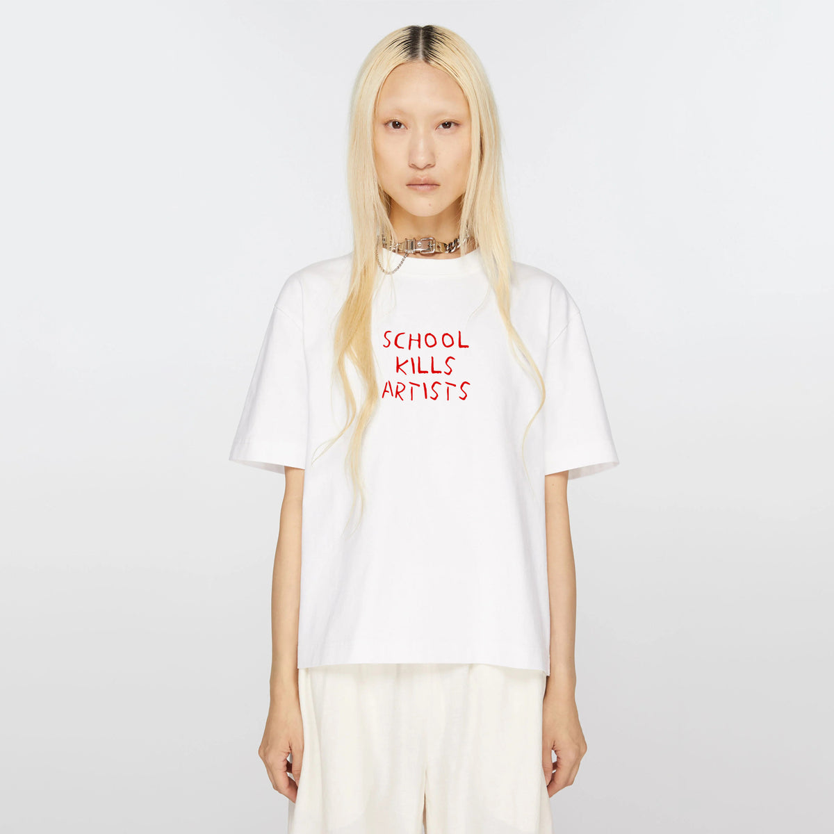 SCHOOL KILLS ARTISTS, Oversize Unisex Tee | ÖN SİPARİŞ