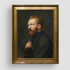 Portrait of Vincent Van Gogh, Premium Tablo