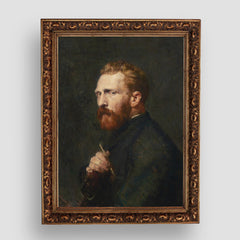 Portrait of Vincent Van Gogh, Premium Tablo