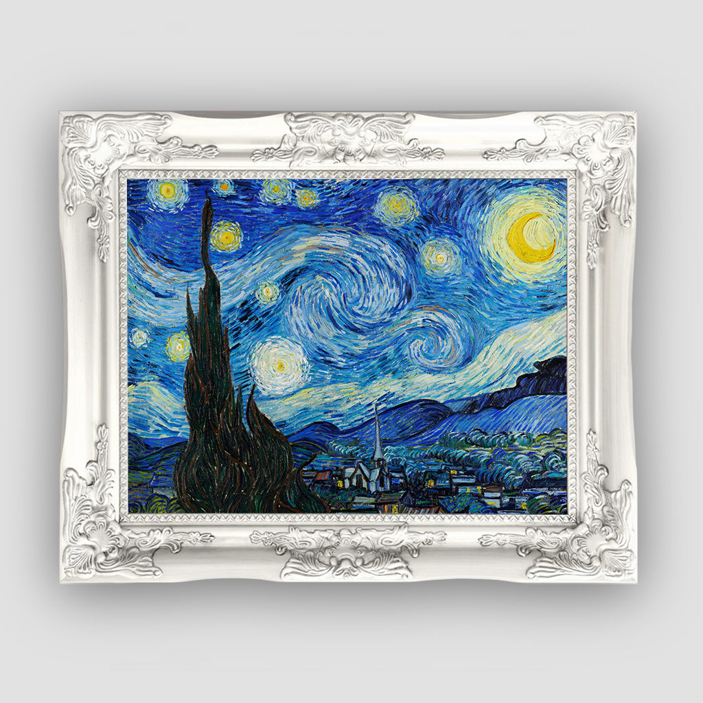 The Starry Night, Vincent van Gogh, Premium Tablo