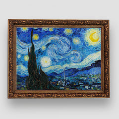 The Starry Night, Vincent van Gogh, Premium Tablo