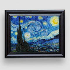 The Starry Night, Vincent van Gogh, Premium Tablo