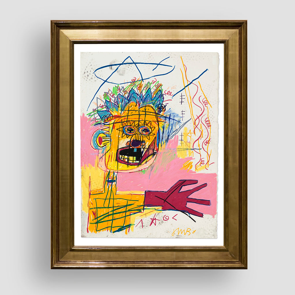Untitled, Jean-Michel Basquiat, Premium Tablo