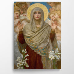 Ora Pro Nobis, 1903, William Bouguereau, Kanvas Tablo