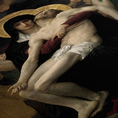 Pieta, 1876, William Bouguereau, Kanvas Tablo